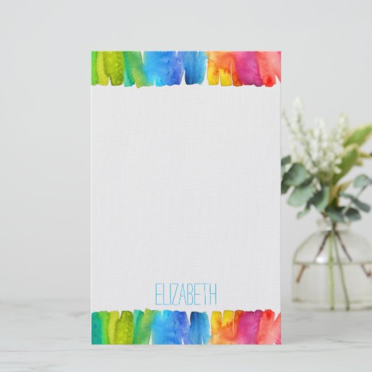 Art moderne, jolie fille d'art, papeterie personna (Debout devant)