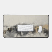 Art Moderne Pinceau Abstrait Neutre (Clavier et souris)