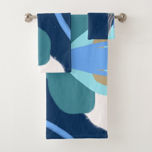 Art moderne Surprise Boy Gold Letters Baby shower (En situation)