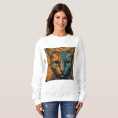 Art Moderne - Sweat - shirt à capuche multicolore  (Devant entier)