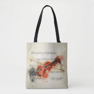 #Art moderne - #Violon - Sac fourre-tout
