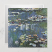 Art Monet Klassieke Uitnodiging (Voorkant / Achterkant)