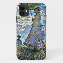 Art Monet Lady met Umbrella