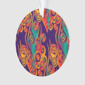 Art Motif tatouage - flammes & cercles (devant)