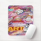 Art mousepad muismat (Met muis)
