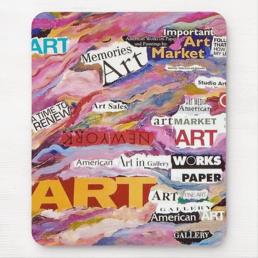 Art mousepad muismat (Voorkant)