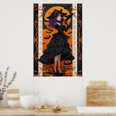 Art Mur Halloween enchanteur pour Déco Maison Éffr (Cuisine)