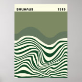 Art mural abstrait Bauhaus, décoration intérieure, (Devant)