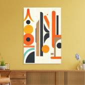 Art mural abstrait géométrique moderne (Insitu(Salon))