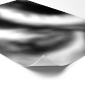 Art mural abstrait noir et blanc (Coin)