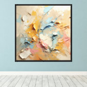 Art mural abstrait texturé (Insitu (Plancher de Bois))