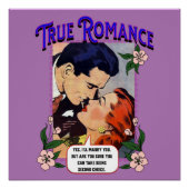 Art mural acrylique - Véritable Romance - Bande de (Devant)