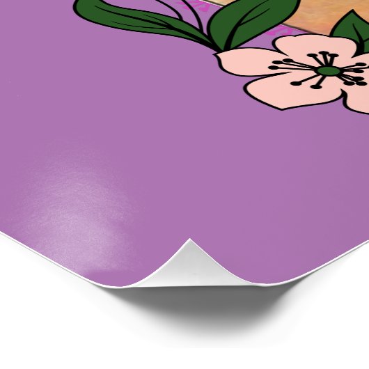 Art mural acrylique - Véritable Romance - Bande de (Coin)