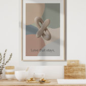 Art mural - Amour Éternel (Cuisine)
