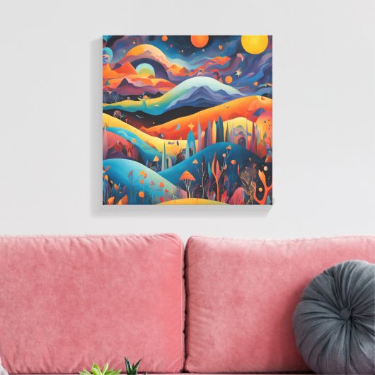 Art mural avec une grande imagination (Insitu(Salon))