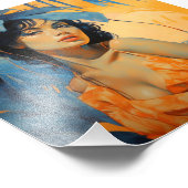 Art mural bohème tropical (Coin)