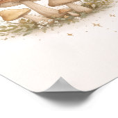 Art mural champignon Cottagecore – Affiche (Coin)