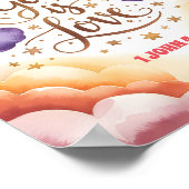 Art mural chrétien pour la nurserie des enfants "D (Coin)