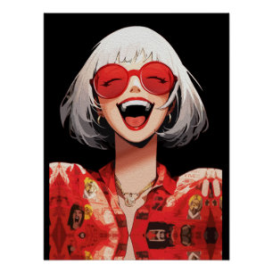 Art mural créatif Anime   Filles 16