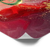 Art mural de calligraphie arabe 3D de luxe - "Et s (Coin)