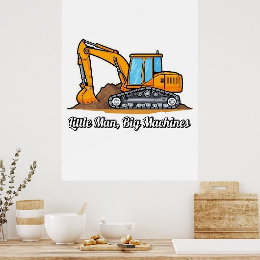 Art mural de construction - Garçon (Cuisine)