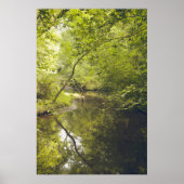 Art mural de la nature abstrait – Affiche de paysa (Devant)