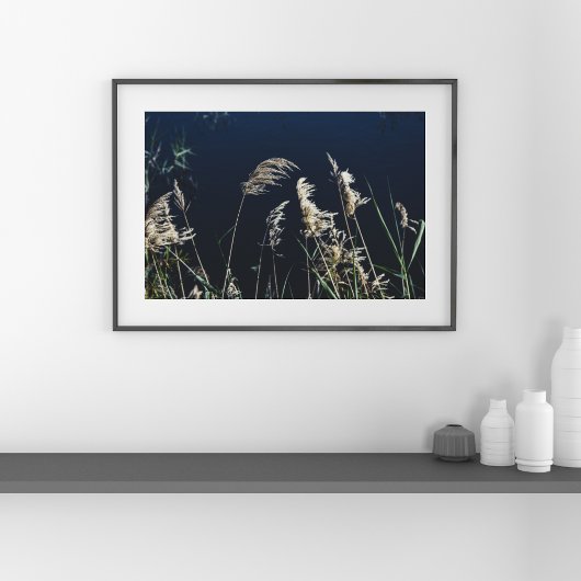 Art mural de la nature abstraite – Paysage moderne
