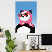 Art mural de Panda (Bureau à domicile)
