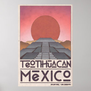 Art mural de Teotihuacan, Pyramide géométrique, At