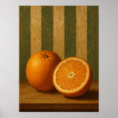 Art mural de vieilles oranges | Impression de citr (Devant)