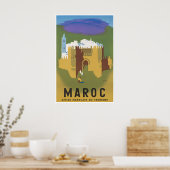 Art mural d'impression du Maroc Poster de voyage A (Cuisine)