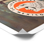 Art mural du Mexique Impression de cadeau Affiche (Coin)