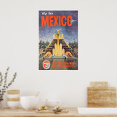 Art mural du Mexique Impression de cadeau Affiche (Cuisine)