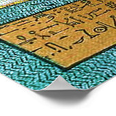 Art mural égyptien (Coin)