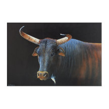 Bataille d'art mur Nguni