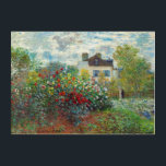 Art Mural En Acrylique Claude Monet - Le Jardin de l'Artiste à Argenteuil<br><div class="desc">Le Jardin de l'Artiste à Argenteuil / Un Coin du Jardin avec Dahlias - Claude Monet,  Huile sur Toile,  1873</div>