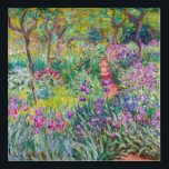 Art Mural En Acrylique Claude Monet - Le jardin d'Iris à Giverny<br><div class="desc">Jardin d'Iris à Giverny / Jardin d'Artiste à Giverny - Claude Monet,  1899-1900</div>