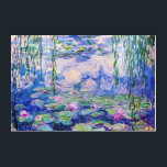 Art Mural En Acrylique Claude Monet - Nymphéas / Nymphéas 1919<br><div class="desc">Nymphéas (W.1852) - Claude Monet,  Huile sur toile,  1916-1919</div>
