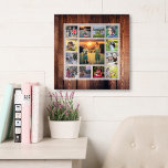 Art Mural En Acrylique Créez votre propre collage photo de famille rustiq<br><div class="desc">Créez votre propre collage photo de famille rustique Acrylique Imprimer. Ajoutez vos plus belles photos et créez des peintures murales très personnelles et uniques.</div>