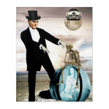 Dieu joue à l'impression acrylique