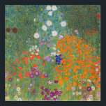 Art Mural En Acrylique Gustav Klimt Fleur Jardin Cottage Nature<br><div class="desc">Un beau tableau de jardin - c'est un tableau classique de Gustav Klimt,  appelé Cottage Garden,  ou Bauergarten,  1907,  qui est un gros plan d'un jardin fleuri,  un tableau floral coloré.</div>