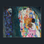 Art Mural En Acrylique Gustav Klimt - Mort et vie<br><div class="desc">Décès et vie - Gustav Klimt,  Huile sur toile,  1910-1915</div>
