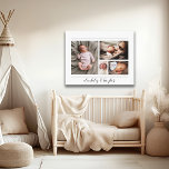 Art Mural En Acrylique Papa rencontre le nouveau collage photo bébé<br><div class="desc">Cette photo Collage Canvas Print, est un souvenir précieux capturant les moments précieux partagés entre un père et son nouveau-né. Ce collage exquis présente le beau voyage de l'amour et des liens entre le père et le bébé, en encapsulant la joie et la tendresse de ces moments inoubliables.Un collage photo...</div>