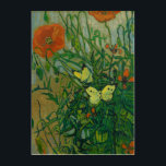 Art Mural En Acrylique Papillons et pavots, 1889 par Vincent van Gogh<br><div class="desc">Vincent van Gogh - Papillons et pavots,  1889. Vincent Willem van Gogh (1853-1890) était un peintre postimpressionniste hollandais qui devint à titre posthume l'une des figures les plus célèbres et influentes de l'histoire de l'art occidental.</div>