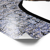 Art Mural En Acrylique Portrait d'une fille aux lo (Coin)