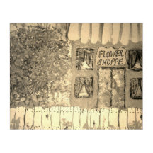 Shoppe de fleurs Sepia
