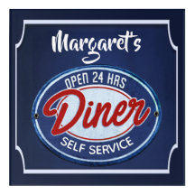 SYMBOLE DE Diner ACrylique