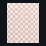 Art Mural En Acrylique Vérifier Pale Beige À damiers Motif Checkboard<br><div class="desc">à damiers Motif - damier blanc crème et beige clair.</div>