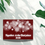 Art Mural En Acrylique White Glow 'Ensemble est le meilleur endroit pour<br><div class="desc">White Glow on Maroon 'Together is the Best Place to Be' est une impression acrylique frappante qui juxtapose la pureté du blanc à la profondeur du maroon. Le message puissant, "Ensemble est le meilleur endroit pour être", résonne profondément, évoquant des sentiments d'unité et de connexion. Cette oeuvre sert de phare...</div>