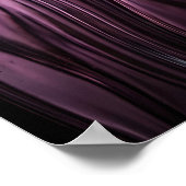 Art mural en texture de verre ondulé violet profon (Coin)